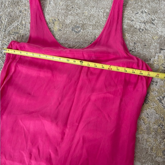 J. Crew Fuchsia Scoopneck Cupro Slip Dress - Picture 13 of 14